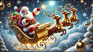 Christmas special Santas Cheerful Ride  Nursery Rhyme [upl. by Annetta]