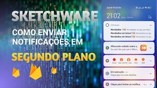 Sketchware  Notificação em segundo Plano Firebase FCM [upl. by Yelahc26]