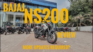 Bajaj NS200 Review  More updates required [upl. by Ahsikan]