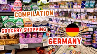 🇩🇪 COMPILATION Grocery Shopping in GERMANY 2024 Rewe  Aldi  Kaufland  Globus  Home Improvement [upl. by Fabrianne]