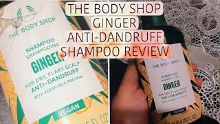 The body shop’s ginger antidandruff shampoo Review [upl. by Lennie128]