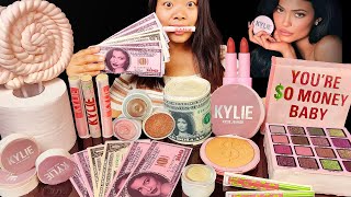 Eating Edible Kylie Cosmetics  Edible Makup Mukbang  Eating Pink Food  Nepali Mukbang [upl. by Llesig]