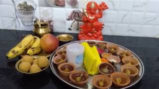 Narak Chaturdashi aur hanuman jayanti pujan saamgri aur pujan vidhi  Puja kaise kare  Choti Diwali [upl. by Ayotahc419]