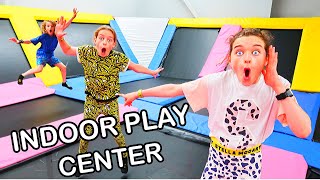 INDOOR PLAY CENTER Challenge By The Norris Nuts [upl. by Airamasor]