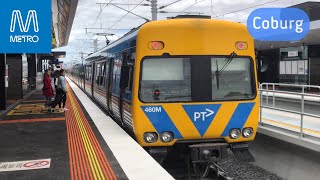 Trains at the new Coburg Station [upl. by Ahsert]