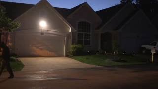 LED Motion Sensor Lights as a Crime Deterrent [upl. by Witcher894]