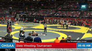 Day 3 OHSAA State Wrestling Tournament [upl. by Alleb]