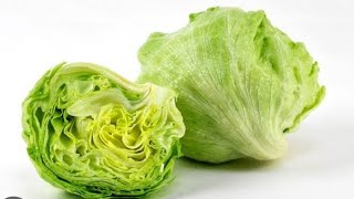 Fresh Iceberg Lettuce lets wash and chop to cook yummy yummyfood healthyfood asmr viral cut [upl. by Linda]