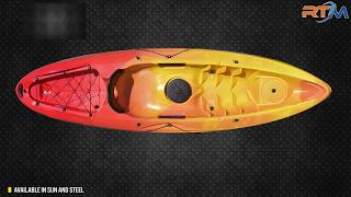 Kayak rigide RTM Makao Standard 1 place Nautigames [upl. by Alledi]