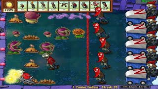 Zombie Endless 100  Plants Vs Zombies [upl. by Halimaj]