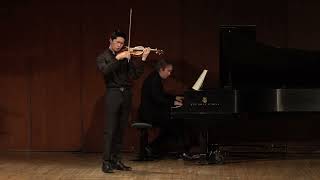 Strauss Violin Sonata in E flat major Op 18 movt I Aaron Chan [upl. by Oiramat]