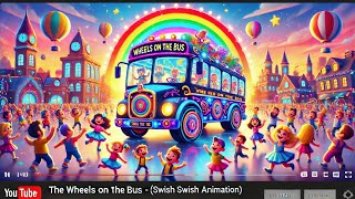 quotFun with Wheels on the Bus  Learn amp Sing Togetherquot [upl. by Aniweta]