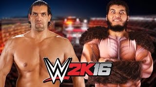 The Great Khali vs Giant Gonzalez [upl. by Avahc]