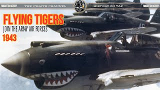 General Chennaults Flying Tigers Join USAF 1943 [upl. by Emelda682]