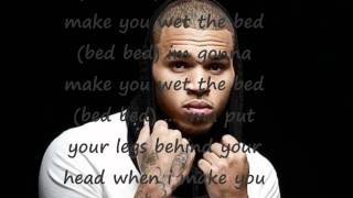 Chris Brown feat LudacrisWet The Bed WLyrics [upl. by Ardnola935]