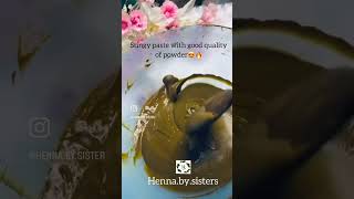 Henna mixology class part2 Hennabysisters shortvideo hennacones hennaart hennadesignideas [upl. by Eirdua]