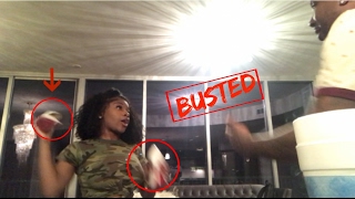 CHEATING PRANK ON GIRLFRIEND  GONE VIOLENT SHE PUT ME OUT [upl. by Lunseth267]