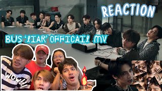 BUS ‘ LIAR ‘ OFFICIAL MV  HYPERACTIVE Reaction [upl. by Gibbie]