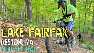 LAKE FAIRFAX MTB TRAIL VIRGINIA [upl. by Darees]