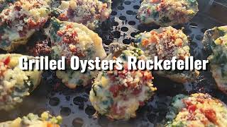 Grilled Oysters Rockefeller or Broiled [upl. by Pamella]