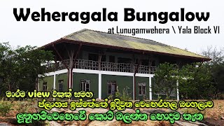 වෙහෙරගල බංගලාව  Weheragala Bungalow  Review  Lunugamwehera National Park  Sri Lanka [upl. by Yadrahs]