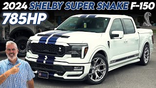 A Closer Look at the 2024 Shelby Super Snake F150 in Oxford White [upl. by Zoldi654]