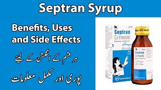 Septran  Septran Syrup Benefits Uses And Side Effects In UrduHindi  HealthServ Pharmacy [upl. by Zanas]