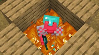 Burning Players Alive In Hive Skywars [upl. by Haram402]