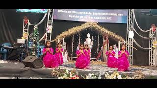 Ningilona oka song  dance by Rock Church Beeramguda Kids [upl. by Annazus]