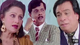 Kadar khan  Sadashiv Amrapurkar  Best Comedy Scenes aankhen kadarkhan govinda govindacomedy [upl. by Eelahc]