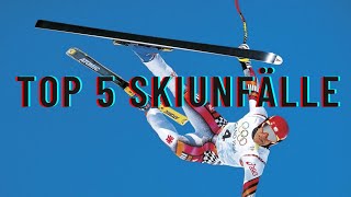 Top 5 der schlimmsten Skiunfälle aller Zeiten ft Daniel Albrecht Hermann Maier ZU SCHRECKLICH [upl. by Heeley]