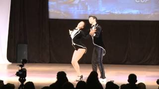 Yagiz Bankoglu amp Melisa Sahra Katilmis  Turkey  World Latin Dance Cup 2012  Salsa On 1SemiFinals [upl. by Sakul841]