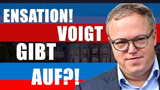 🔥POLITISCHE BOMBE VOIGT VERLIERT KOALITIONSPARTNER HÖCKE WILL REGIEREN🔥 [upl. by Sibbie]