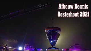 Afbouw Kermis Oosterhout 2021 [upl. by Kall]