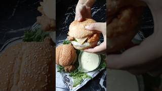 mighty zingo burger asmr asmrvideofoodzingerburger honeymustard sauceasmrsounds crunchy [upl. by Nytnerb]