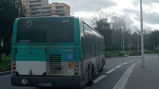 Bus 163 RATP  Citelis Line N°3508Citelis 12 N°8667 à Préfecture des HautsdeSeine 92 [upl. by Rogergcam]