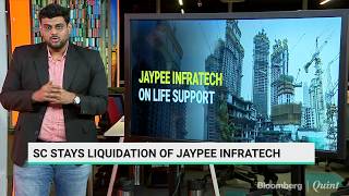 SC Stays Liquidation Of Jaypee Infratech [upl. by Vivienne]