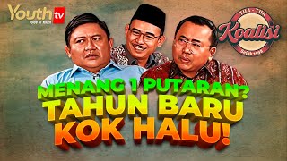 Mazdjo Pray Eko Kuntadhi amp Sunandi  MENANG 1 PUTARAN TAHUN BARU KOK HALU  TuaTua Koalisi [upl. by Eglantine828]