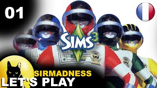 FR  LES SIMS 3 vs SirMadness  La Vraie vie des Bioman  Ep 01  Gameplay amp Découverte  🦸‍♂️ [upl. by Vigor]