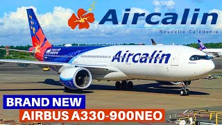 AIRCALIN Brand New AIRBUS A330900Neo Economy  Nouméa Singapore  Flight Review [upl. by Roach]