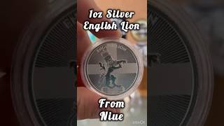 1oz Silver English Lion silver coin silverstacker silvercommunity bullion stacker silvercoin [upl. by Akaenahs]