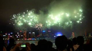 2010年農曆新年香港煙花匯演（哈哈笑） [upl. by Zel578]