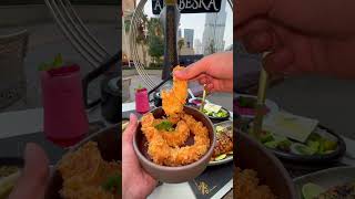 Dubai affordable food with amazing Burj Khaliy view youtubeshortsfood weekendsnacks burjkhalifa [upl. by Toor810]