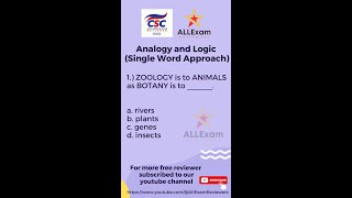 CSC Reviewer 2023  Analogy and Logic Single Word Approach [upl. by Nador]