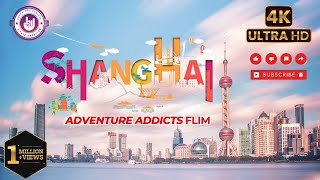 Shanghai City Tours  China 4K By Drone 2024 travel china shanghai travelvlog explore [upl. by Ydahs]