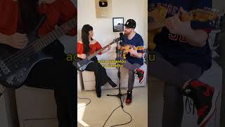 Lionel Richie  Stuck On You  cover by Overdriver Duo shorts [upl. by Maril752]