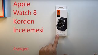 İnceleme  Spigen Watch 8 45mm Kordon spigen watch8 [upl. by Gentry]