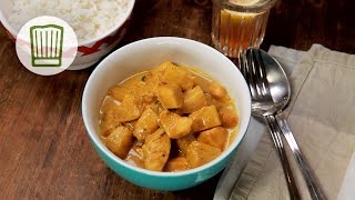 Hähnchen Ananas Curry mit Reis Rezept chefkoch [upl. by Pejsach]