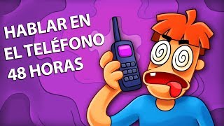 ¿Que sucede si hablas más de 48 horas por telefono [upl. by Esorlatsyrc]