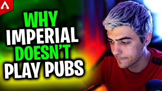 ImperialHal Tells Why He Doesnt Play Pubs  Apex Legends Highlights [upl. by Nye]